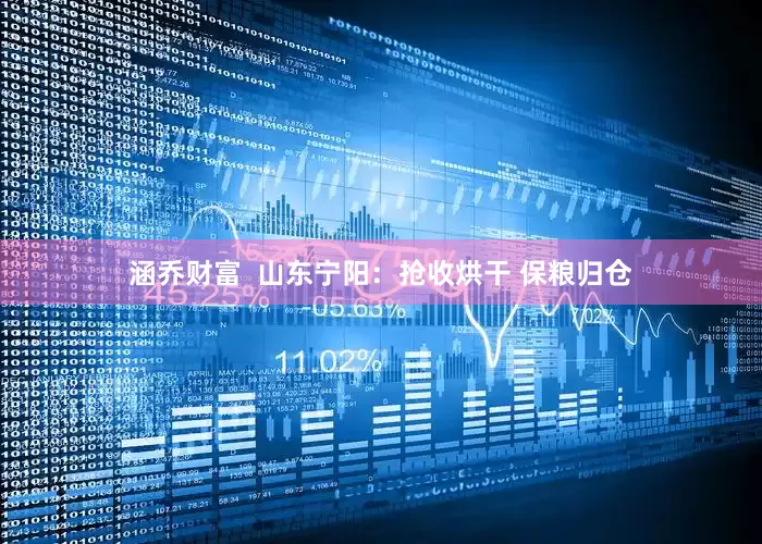 涵乔财富  山东宁阳：抢收烘干 保粮归仓